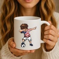 Argentina Soccer Argentinian Flag Pride Soccer Player Coffee Mug thumb 3