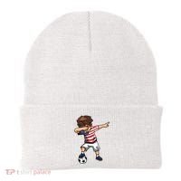 Argentina Soccer Argentinian Flag Pride Soccer Player Beanie thumb 0