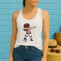 Argentina Soccer Argentinian Flag Pride Soccer Player Women's Tank Top thumb 2