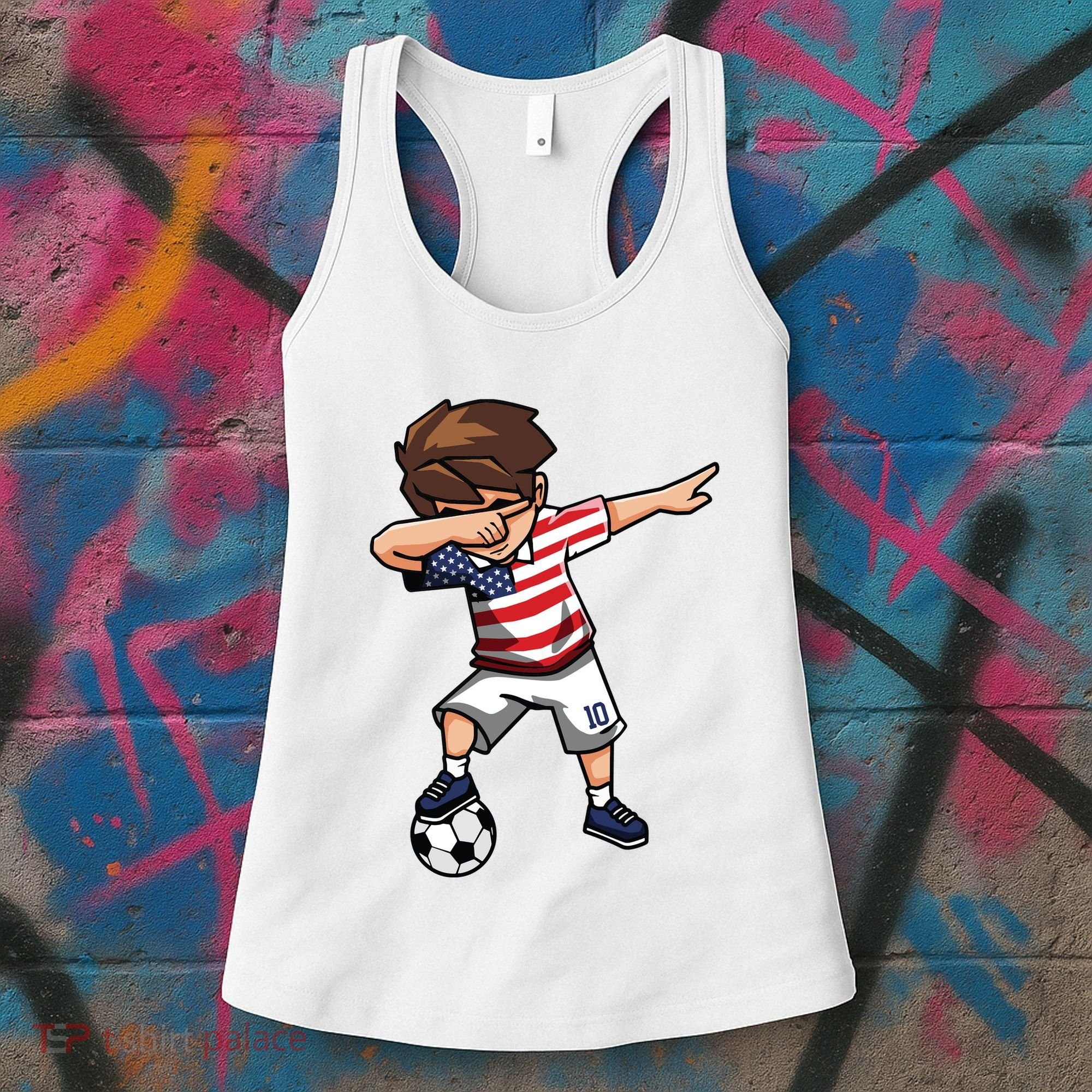 Argentina Soccer Argentinian Flag Pride Soccer Player Women's Tank Top