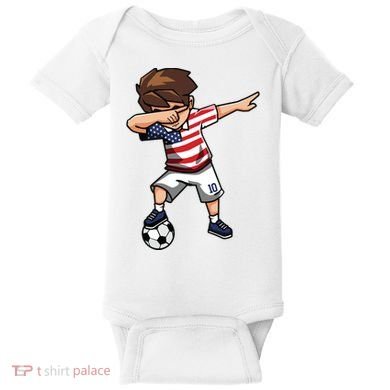 Argentina Soccer Argentinian Flag Pride Soccer Player Baby Bodysuit