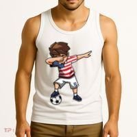Argentina Soccer Argentinian Flag Pride Soccer Player Tank Top thumb 3