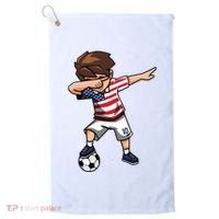 Argentina Soccer Argentinian Flag Pride Soccer Player Golf Towel thumb 0