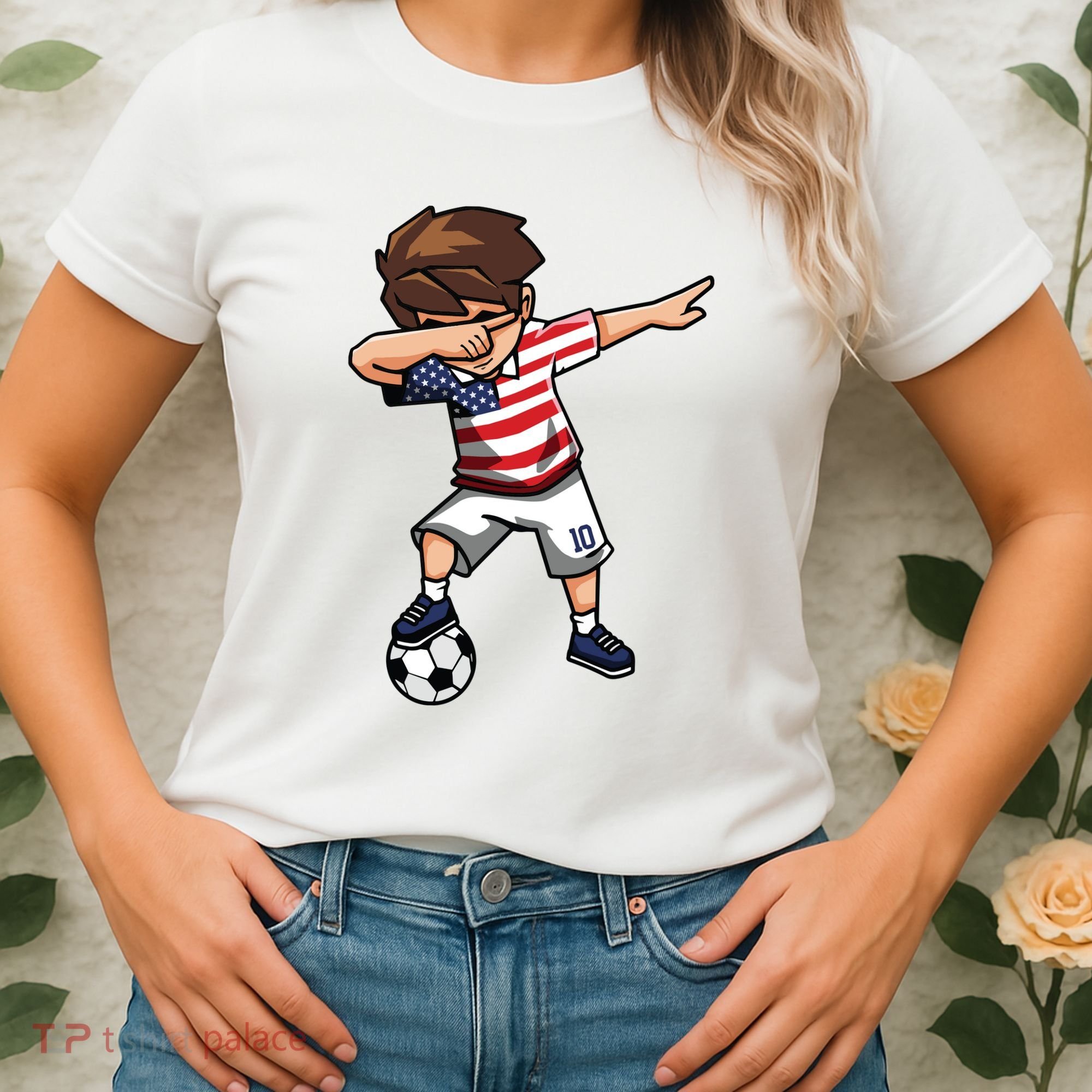 Argentina Soccer Argentinian Flag Pride Soccer Player Women's T-Shirt