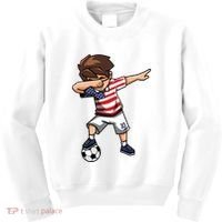 Argentina Soccer Argentinian Flag Pride Soccer Player Kids Sweatshirt thumb 0