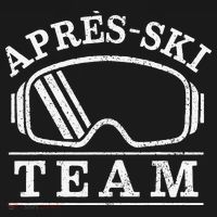 Apres Ski All Day Ski Cool Skier Winter Sports Skiing Ornament thumb 1
