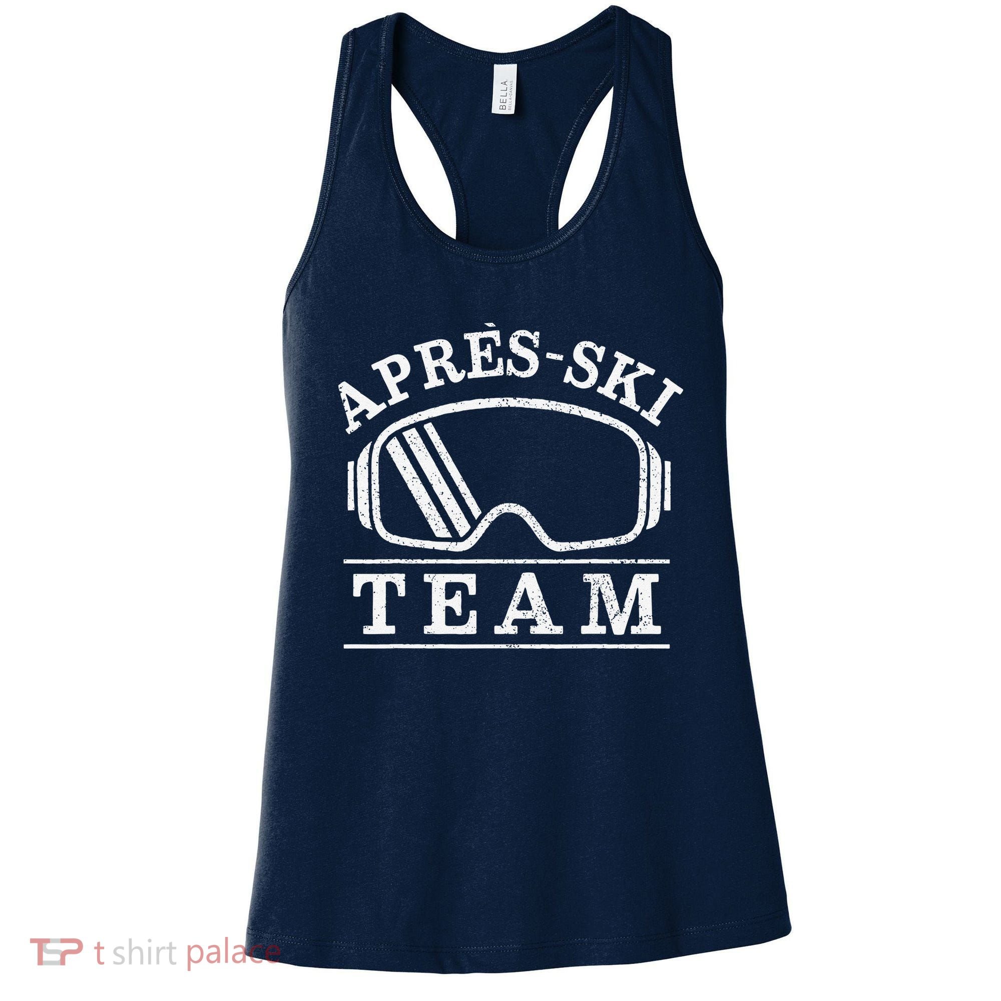 Apres Ski All Day Ski Cool Skier Winter Sports Skiing Women's Tank Top