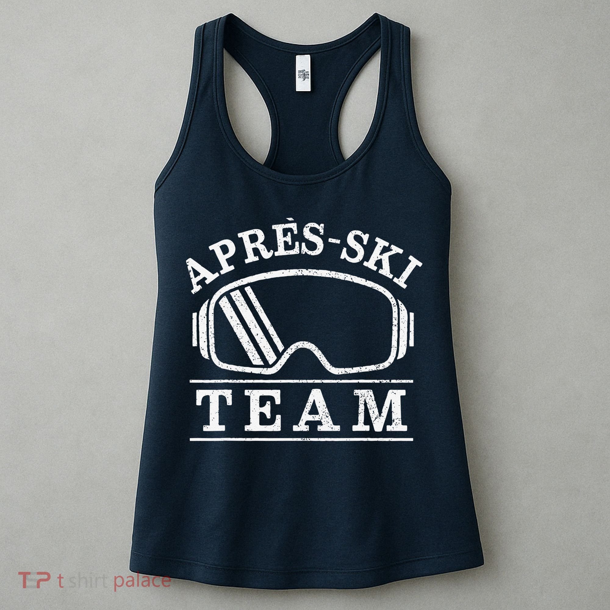 Apres Ski All Day Ski Cool Skier Winter Sports Skiing Women's Tank Top