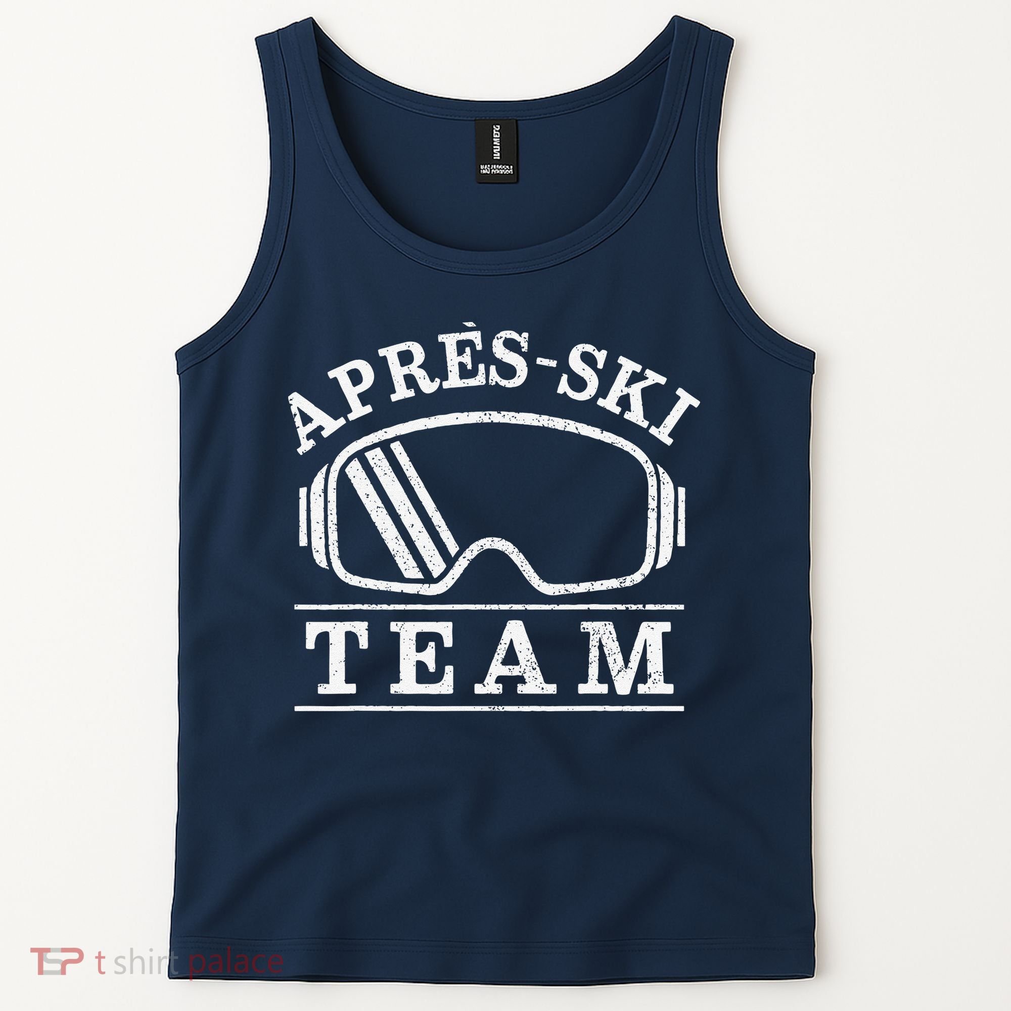 Apres Ski All Day Ski Cool Skier Winter Sports Skiing Tank Top