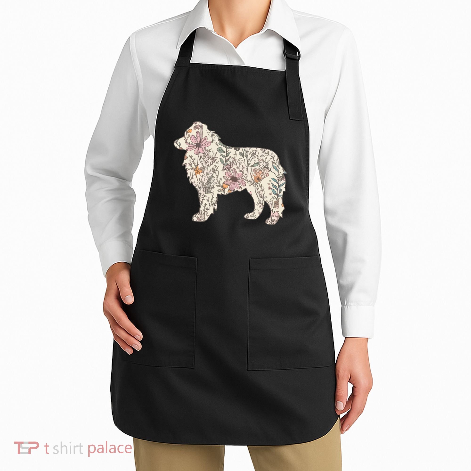 Australian Shepherd Aussie Dog Mom Apron