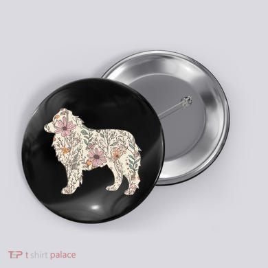 Australian Shepherd Aussie Dog Mom Button