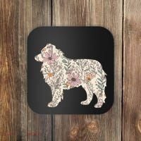 Australian Shepherd Aussie Dog Mom Coaster thumb 0