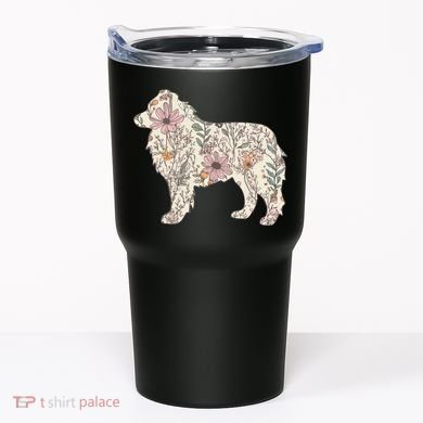 Australian Shepherd Aussie Dog Mom Tumbler