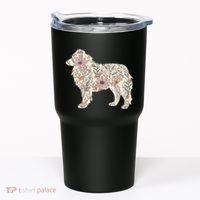 Australian Shepherd Aussie Dog Mom Tumbler thumb 0