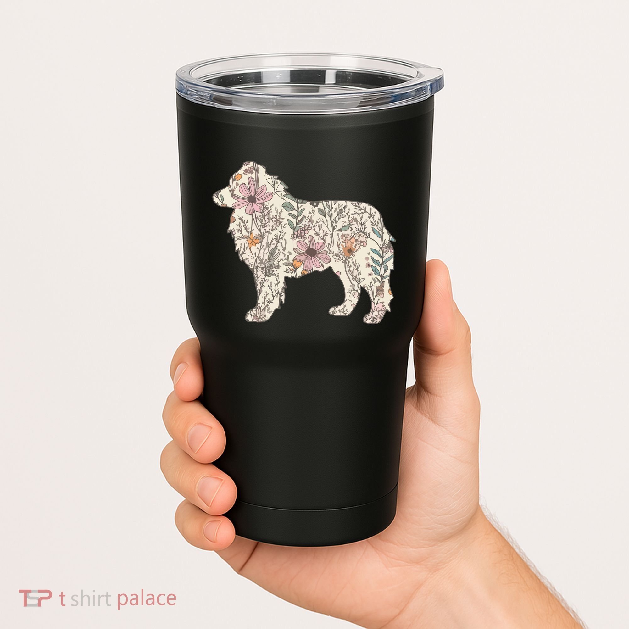 Australian Shepherd Aussie Dog Mom Tumbler