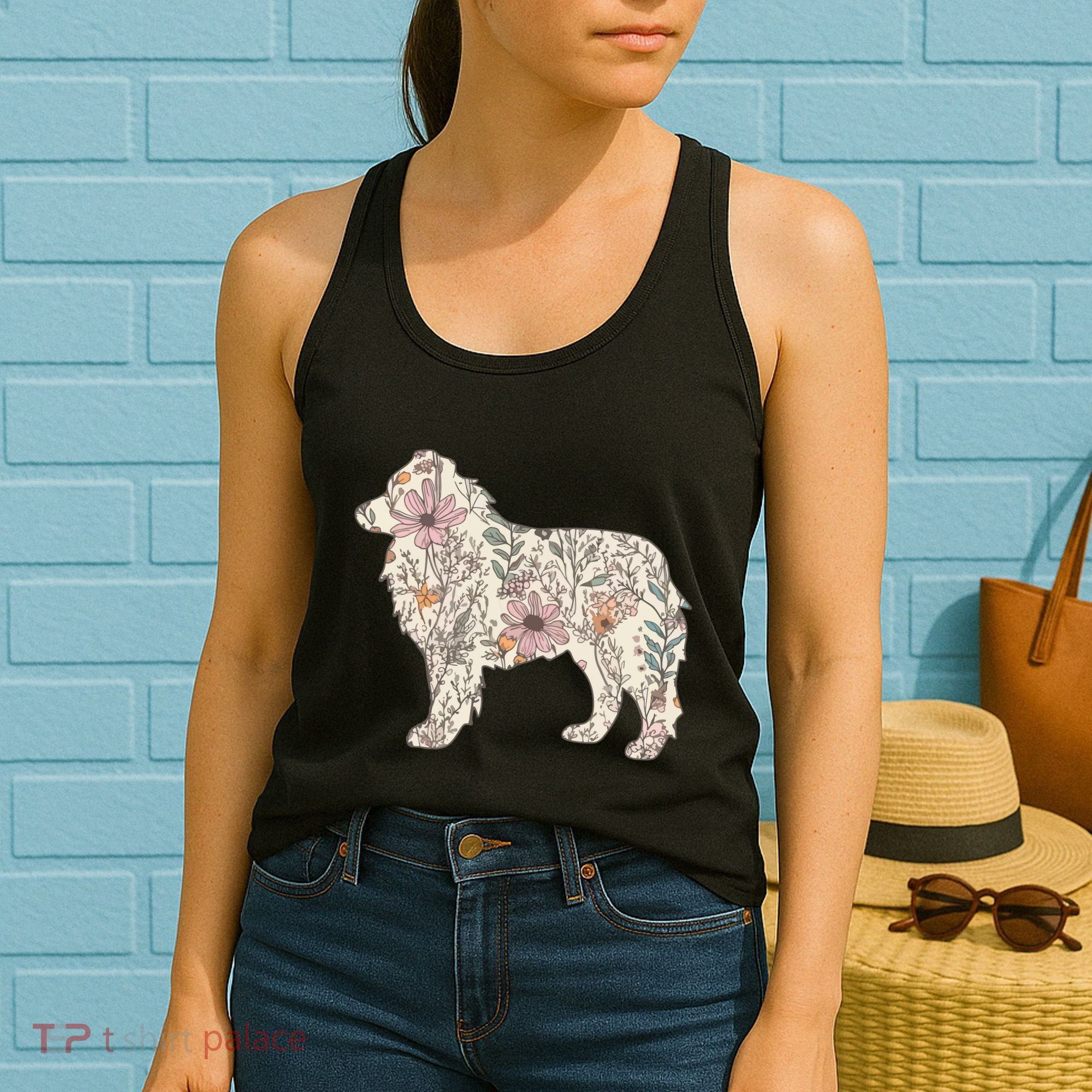 Australian Shepherd Aussie Dog Mom Women's Tank Top