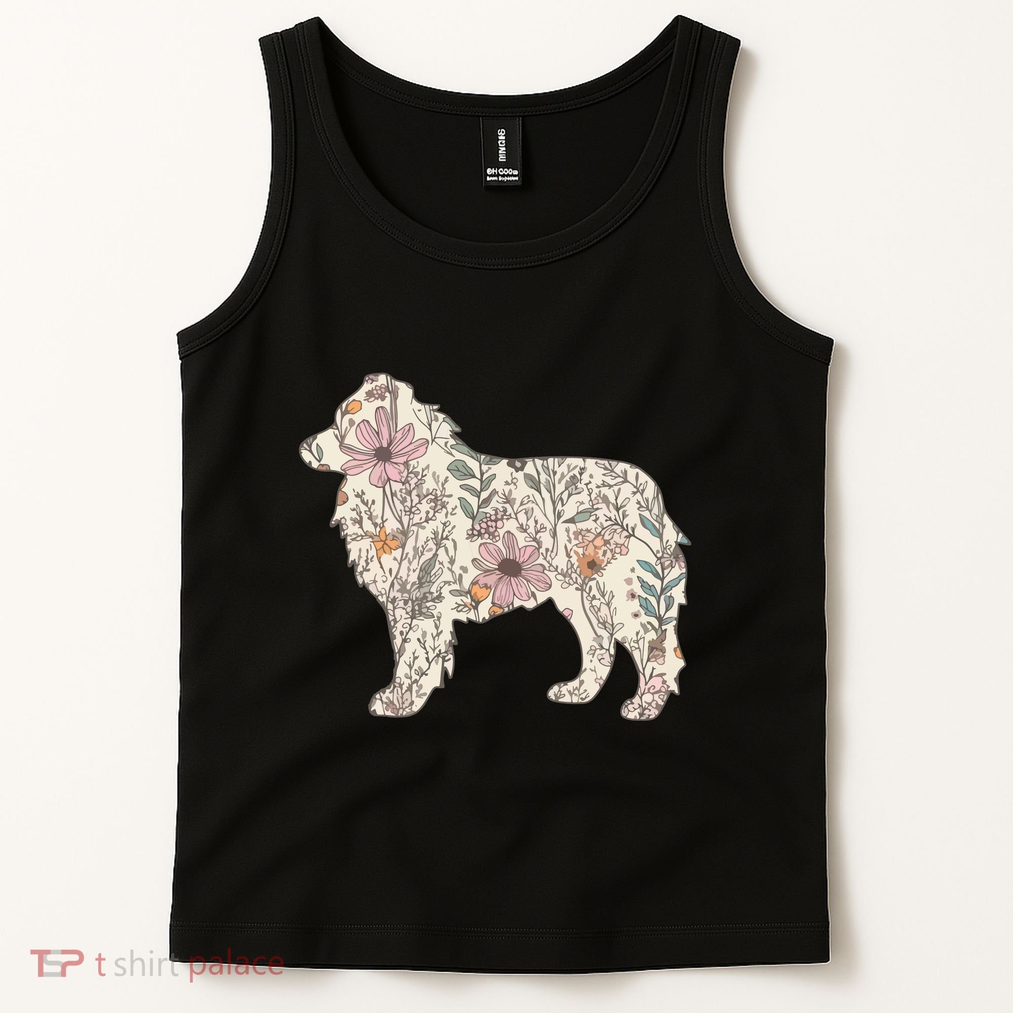 Australian Shepherd Aussie Dog Mom Tank Top