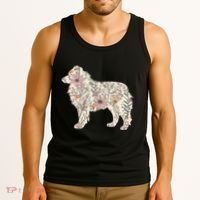 Australian Shepherd Aussie Dog Mom Tank Top thumb 3