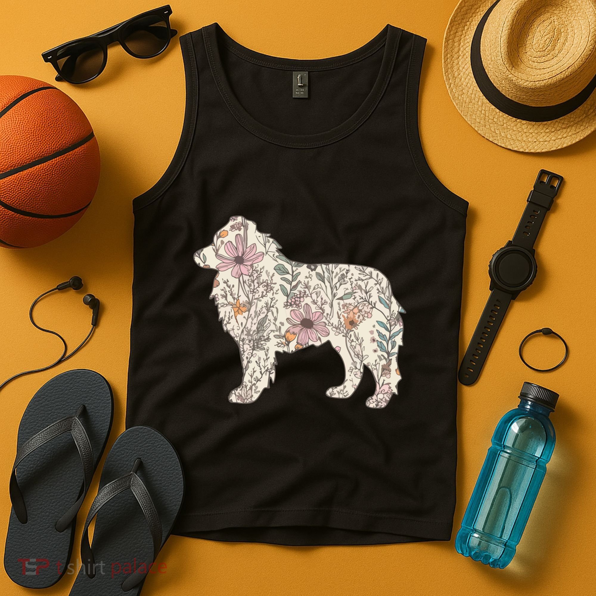 Australian Shepherd Aussie Dog Mom Tank Top