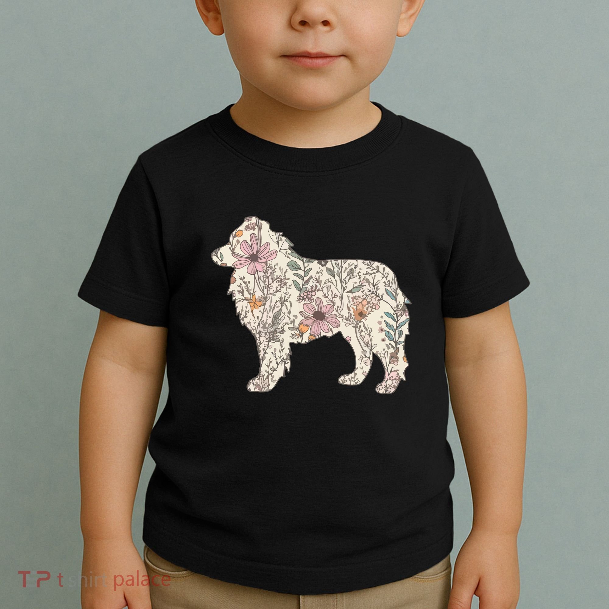 Australian Shepherd Aussie Dog Mom Toddler T-Shirt