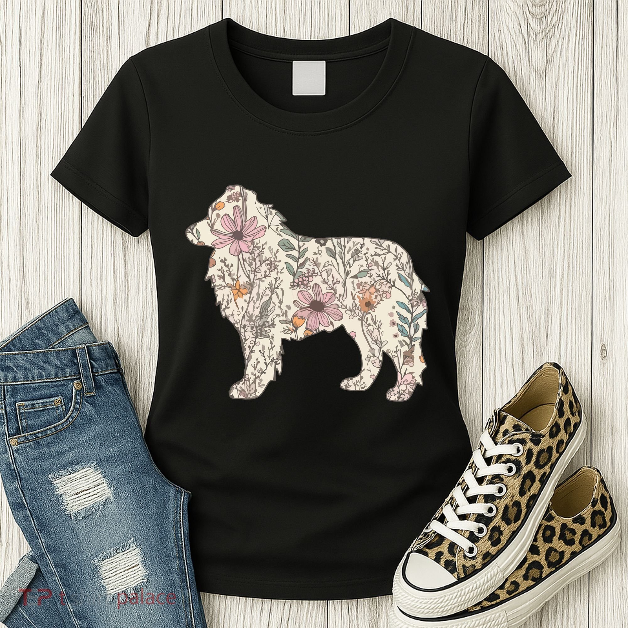 Australian Shepherd Aussie Dog Mom Women's T-Shirt