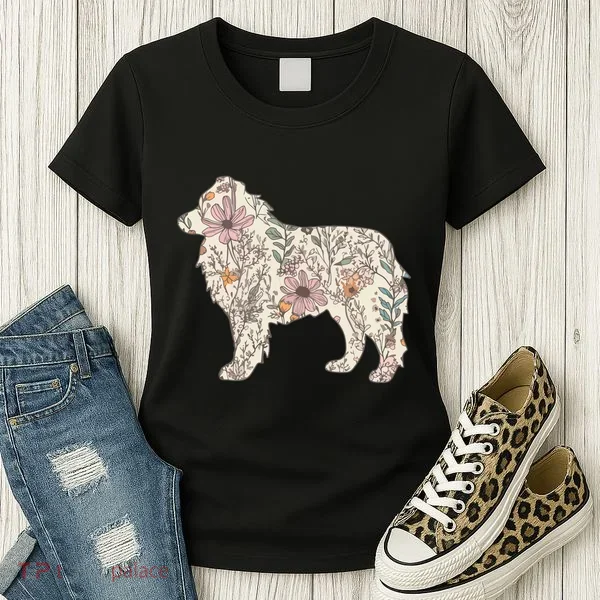 Australian Shepherd Aussie Dog Mom Women's T-Shirt