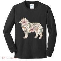 Australian Shepherd Aussie Dog Mom Kids Long Sleeve Shirt thumb 0