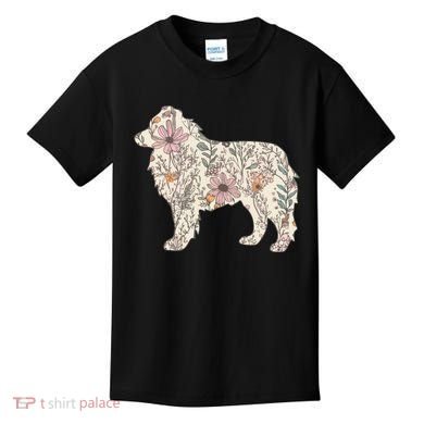 Australian Shepherd Aussie Dog Mom Kids T-Shirt