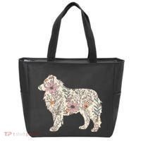Australian Shepherd Aussie Dog Mom Tote Bag thumb 0