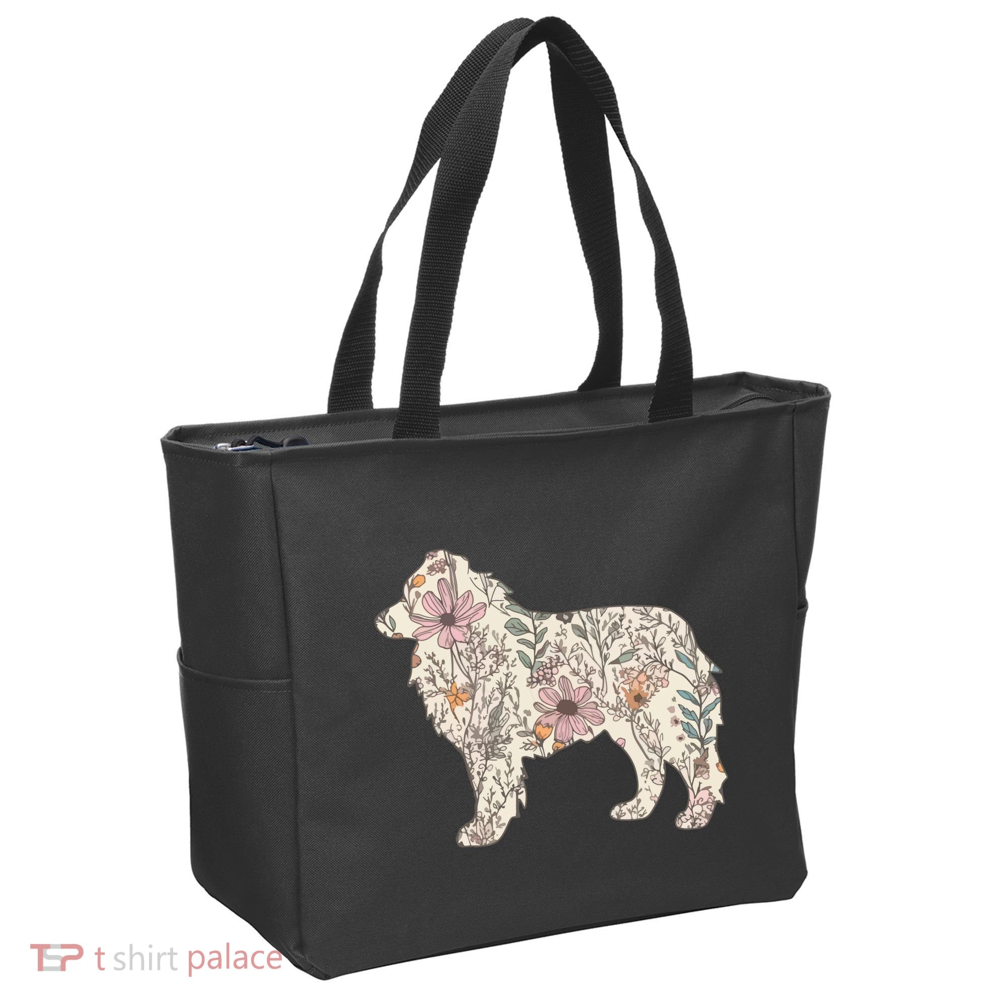 Australian Shepherd Aussie Dog Mom Tote Bag