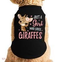 Africa Safari Animal Lover Giraffe Great Graphic Doggie Tank thumb 0
