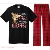Africa Safari Animal Lover Giraffe Great Graphic Pajama Set thumb 0