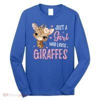 Africa Safari Animal Lover Giraffe Great Graphic Long Sleeve Shirt thumb 0