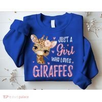 Africa Safari Animal Lover Giraffe Great Graphic Sweatshirt thumb 2
