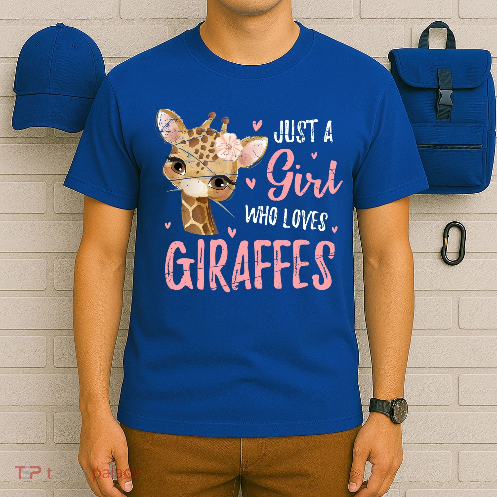 Africa Safari Animal Lover Giraffe Great Graphic T-Shirt