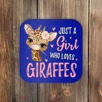 Africa Safari Animal Lover Giraffe Great Graphic Coaster thumb 0