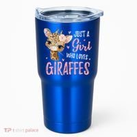 Africa Safari Animal Lover Giraffe Great Graphic Tumbler thumb 0
