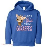 Africa Safari Animal Lover Giraffe Great Graphic Toddler Hoodie thumb 0