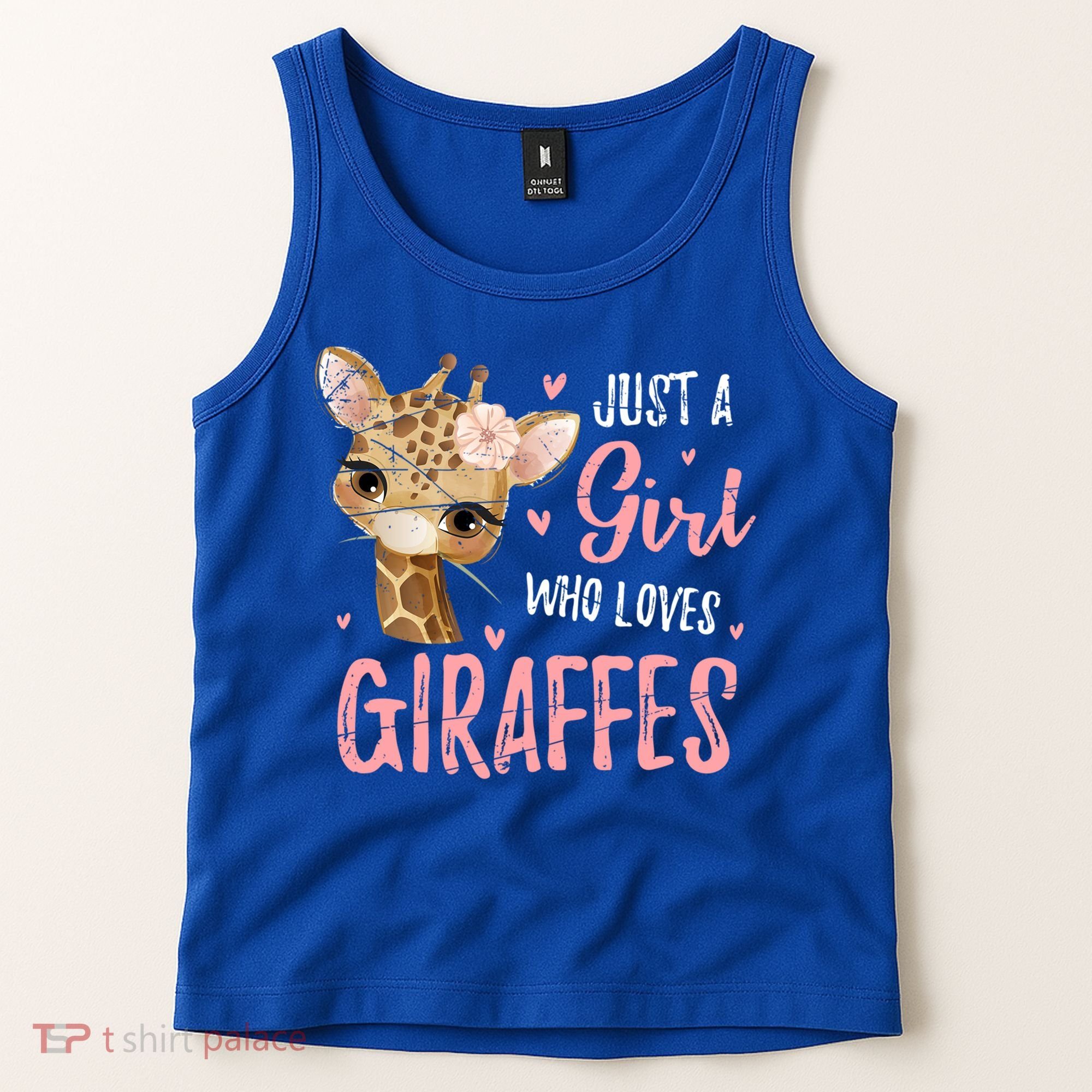 Africa Safari Animal Lover Giraffe Great Graphic Tank Top