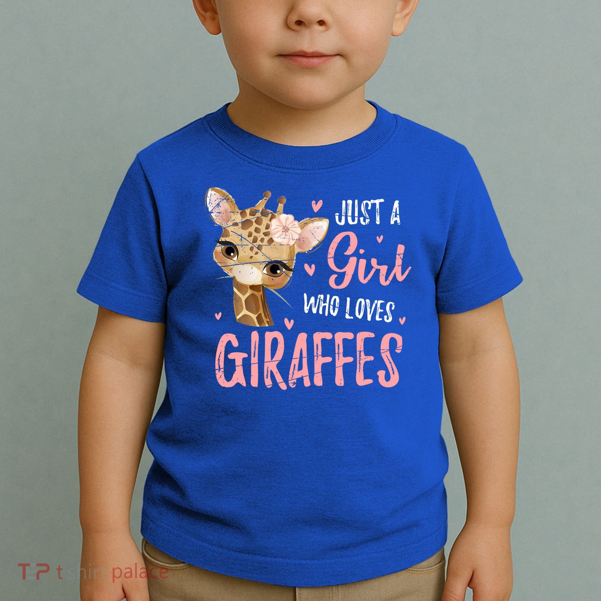 Africa Safari Animal Lover Giraffe Great Graphic Toddler T-Shirt