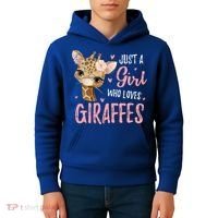 Africa Safari Animal Lover Giraffe Great Graphic Kids Hoodie thumb 4