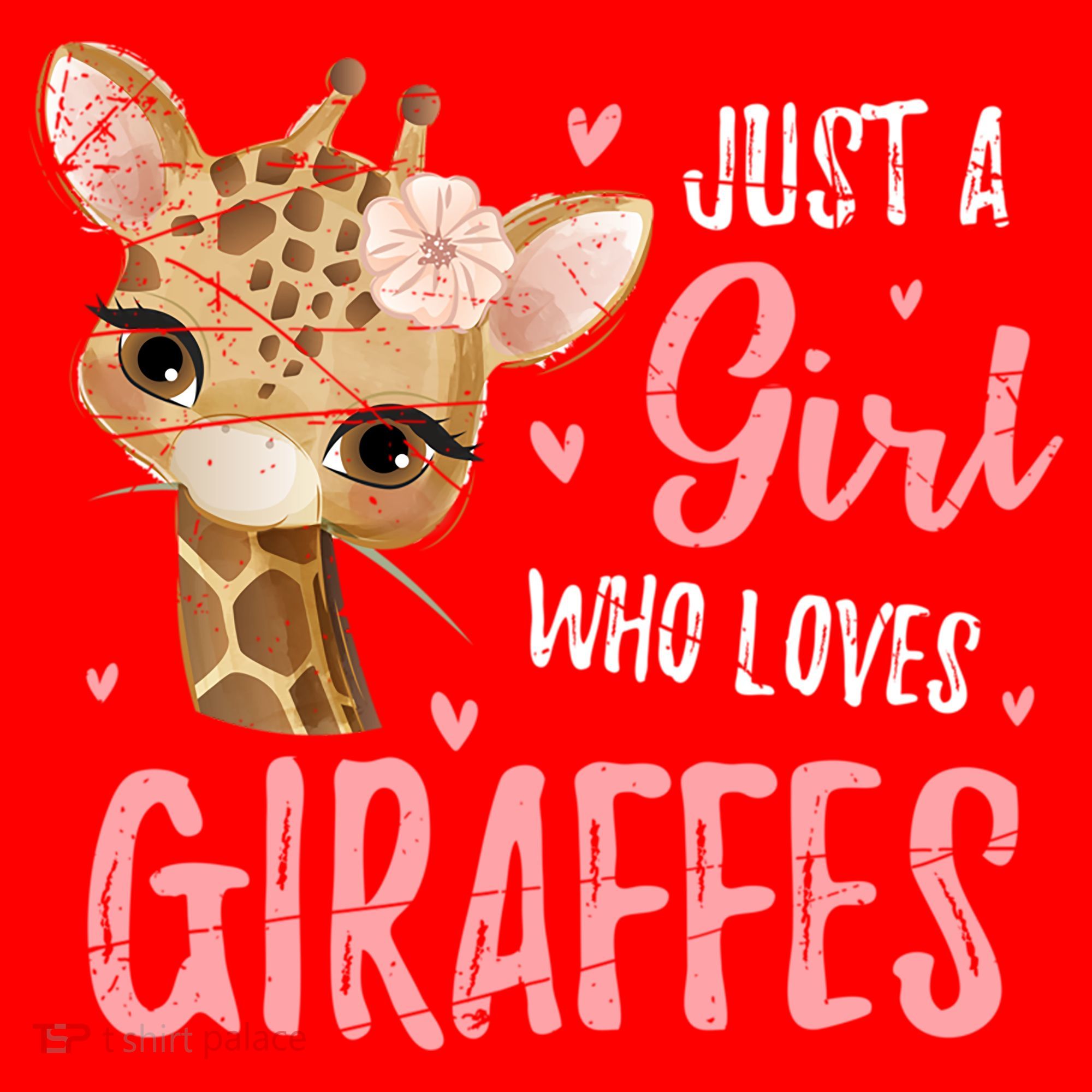 Africa Safari Animal Lover Giraffe Great Graphic Santa Hat