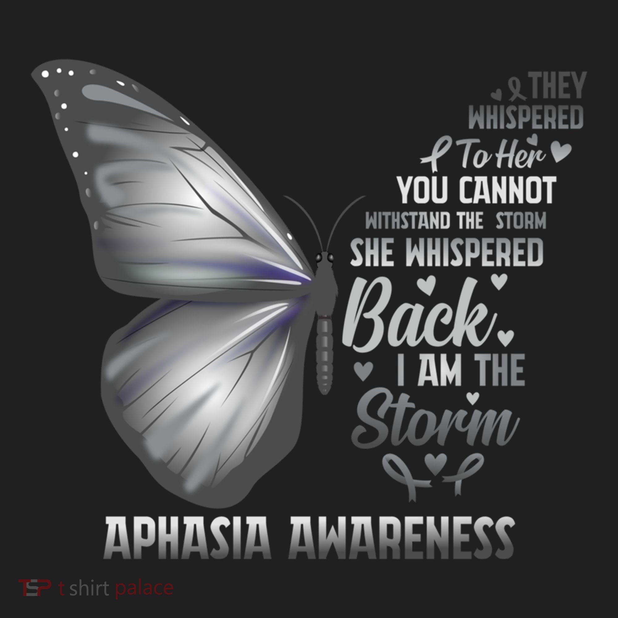 Aphasia Support Awareness Print Gift Beanie