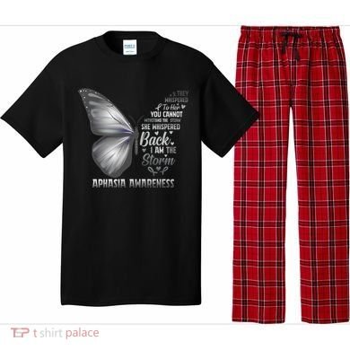 Aphasia Support Awareness Print Gift Pajama Set