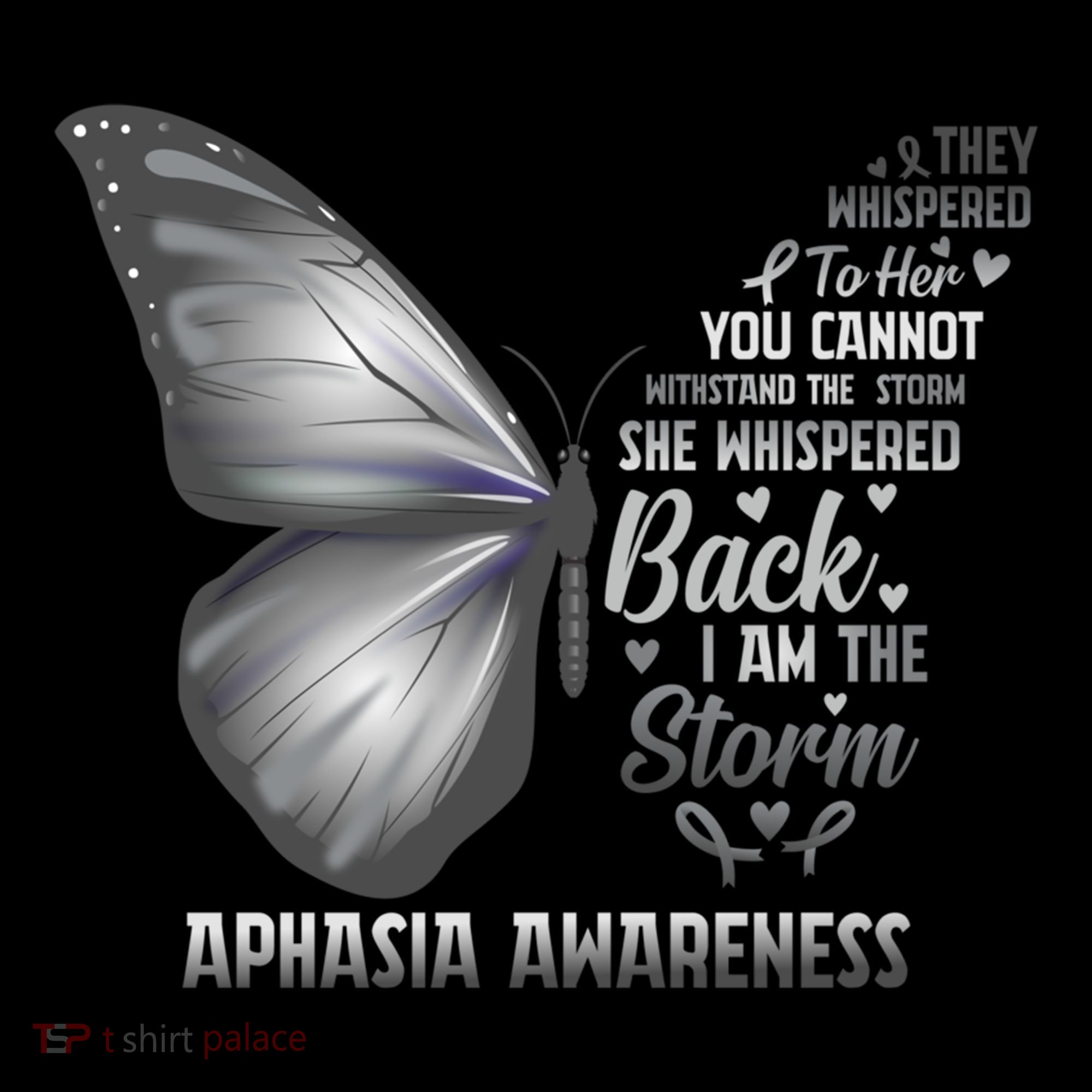 Aphasia Support Awareness Print Gift Pajama Set