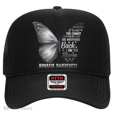 Aphasia Support Awareness Print Gift Hat