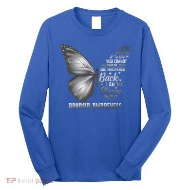 Aphasia Support Awareness Print Gift Long Sleeve Shirt