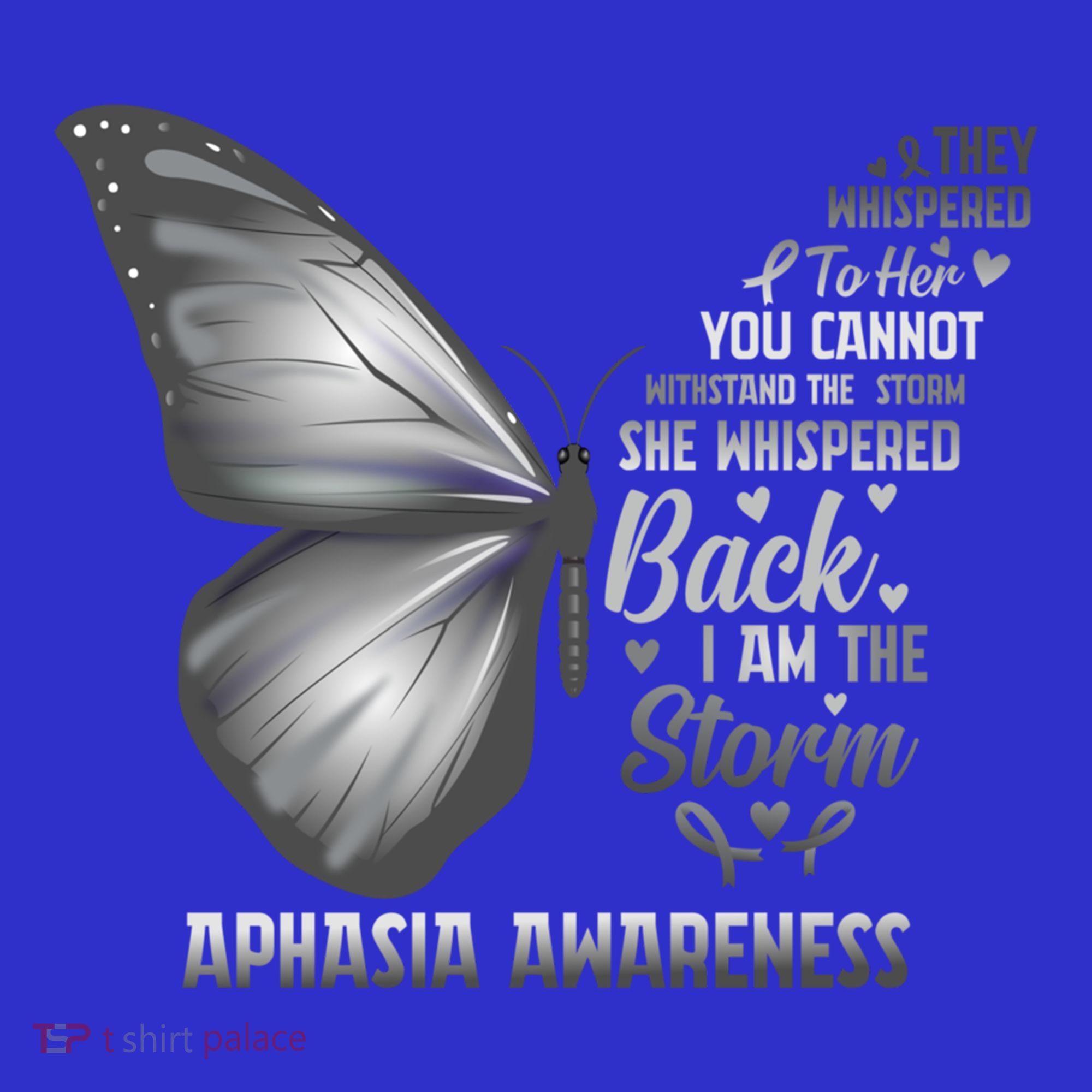 Aphasia Support Awareness Print Gift Long Sleeve Shirt