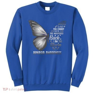 Aphasia Support Awareness Print Gift Sweatshirt