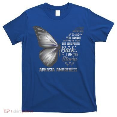 Aphasia Support Awareness Print Gift T-Shirt